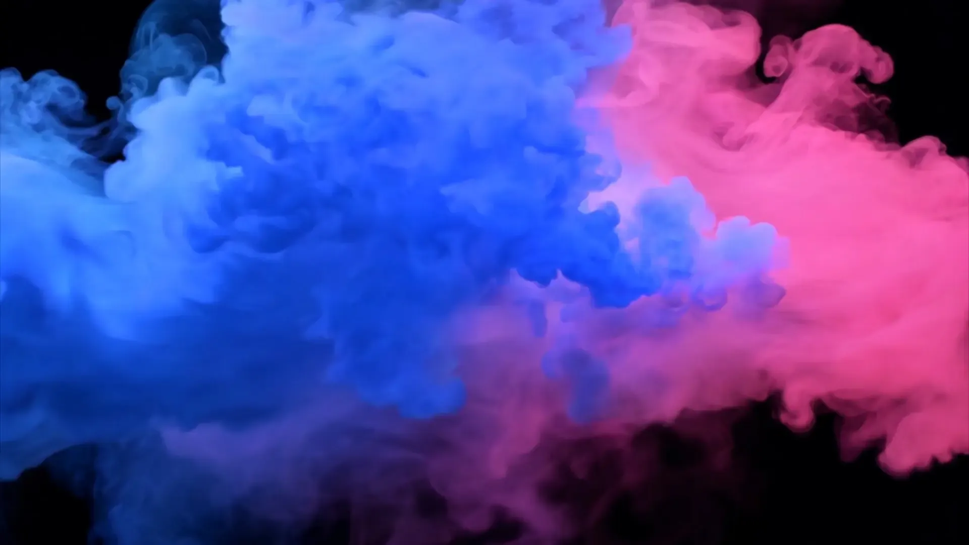 Color Burst Smoke Title Animation Background